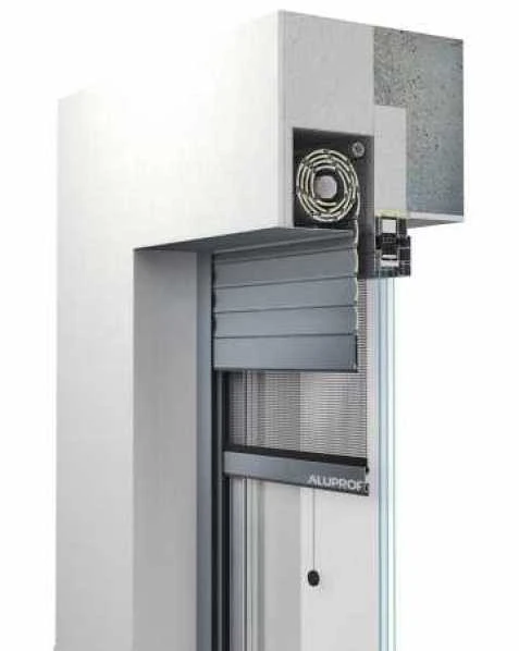 SP-E flush mounted roller shutter systems
