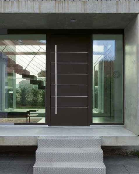 Doors with decorative panels